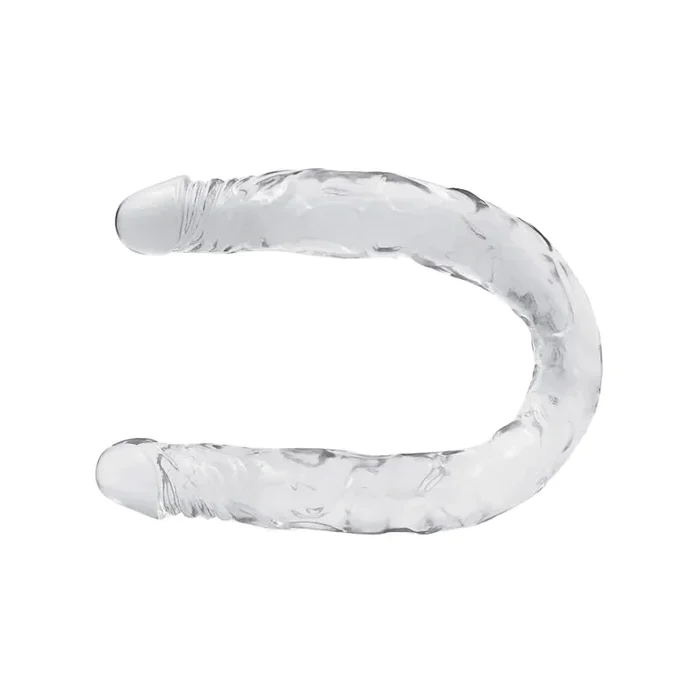 21 Inch Clear Jelly Double Head Dildo