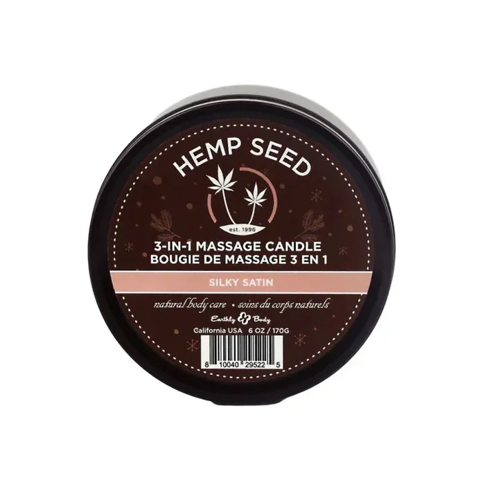 3-in-1 Massage Candle – 6 Oz. – Silky Satin