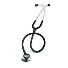 3M Littmann Classic II Pediatric Stethoscope, 28″ L, Black, Soft Sealing Eartip – Each