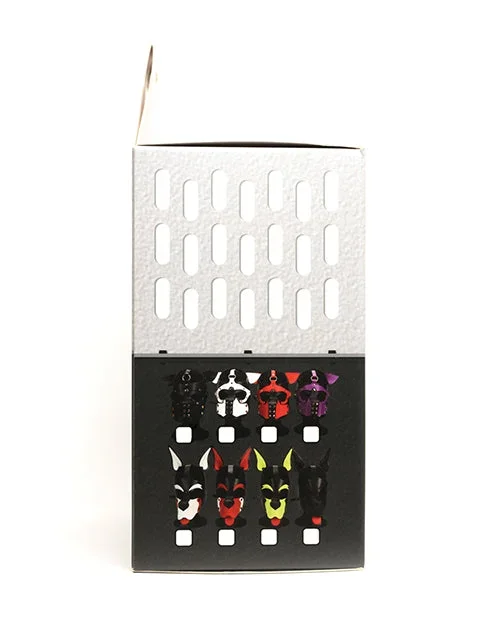 665 Playful Pup Hood – O/S Black/White/Red