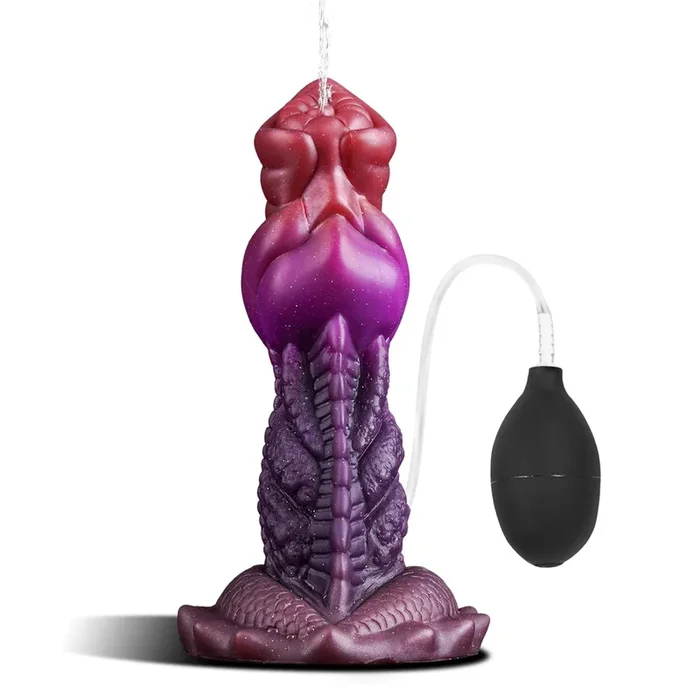 7 Inch Silicone Alien Squirting Dragon Dildo