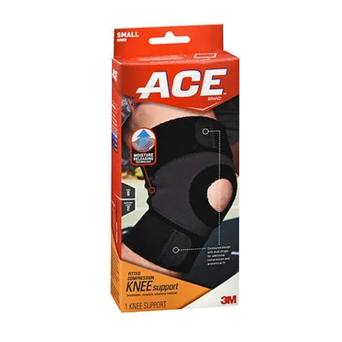 Ace, Fitted Compression Knee Support Small, 1 Each