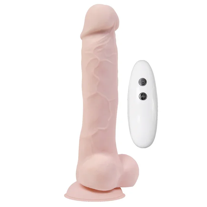 Adam & Eve Adam’s True Feel Rechargeable Dildo With Remote Control