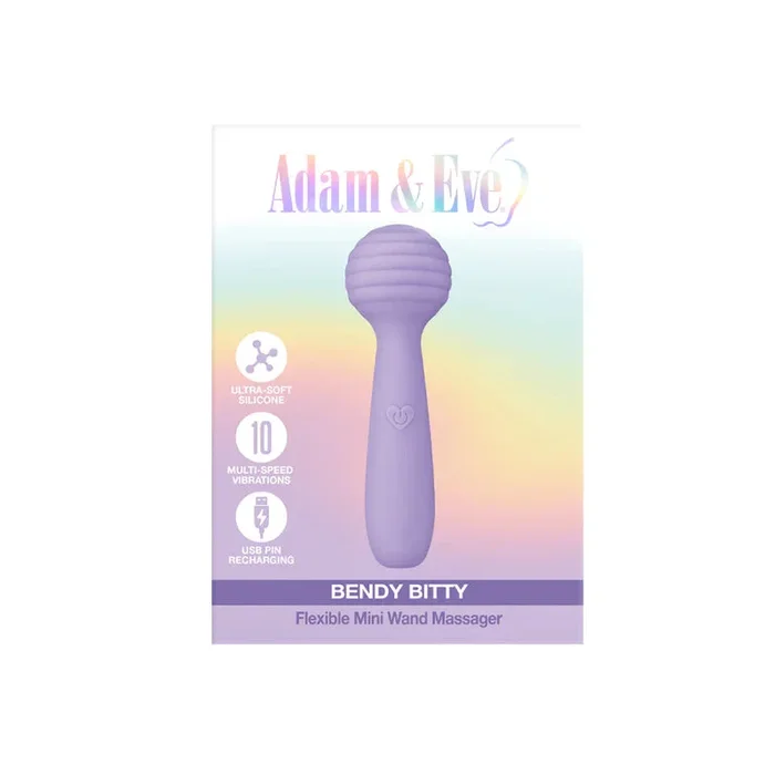 Adam & Eve Bendy Bitty Wand Vibrator