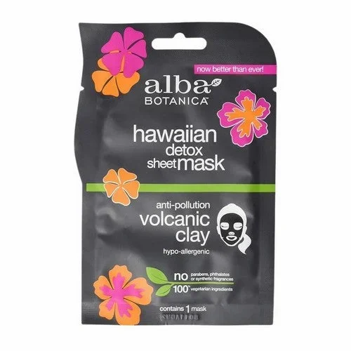 Alba Botanica, Hawaiin Detox Sheet Mask, 1 Each (Case of 8)