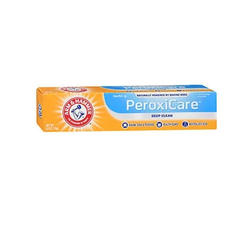 Arm & Hammer, Peroxicare Anticavity Fluoride Toothpaste Clean Mint, 6 oz