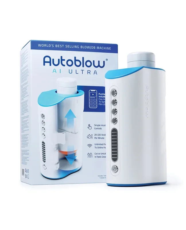 Autoblow AI Ultra Blowjob Machine White
