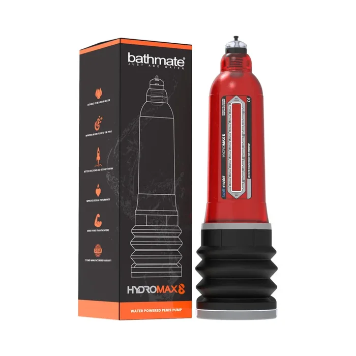 Bathmate Hydromax8 Red Penis Pump