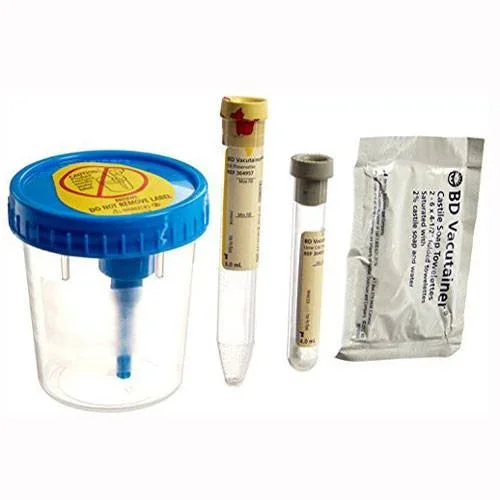 BD 364957 Vacutainer Urine Collection Kits 16x100mm 4.0 mL/8.0 mL, 50/cs