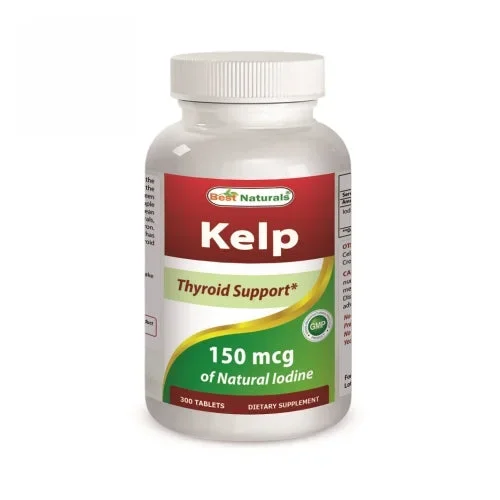 Best Naturals, Kelp, 150 mcg, 300 Tabs