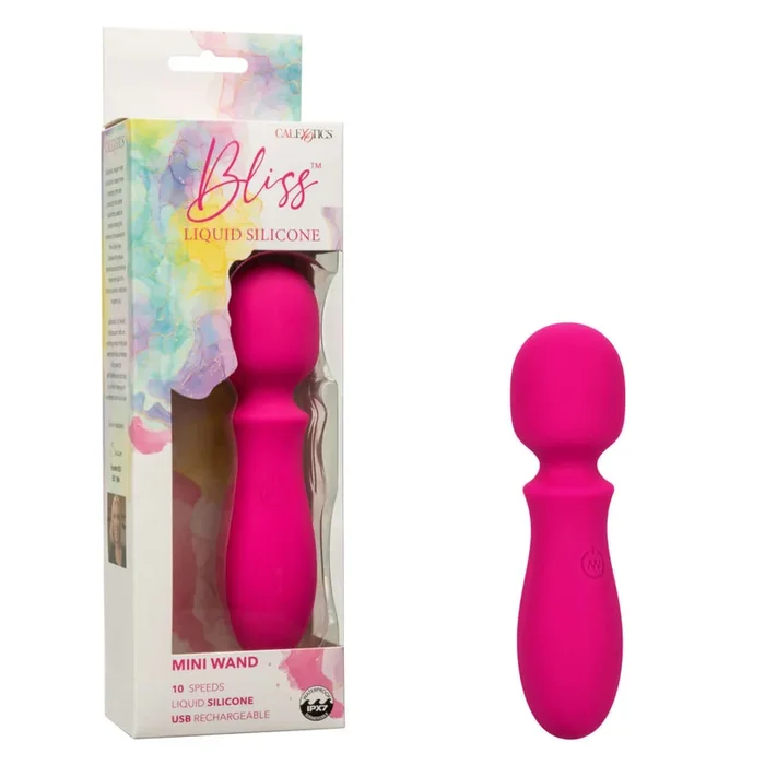 Bliss Liquid Silicone Mini Wand Massager – Compact and Powerful Pleasure Toy