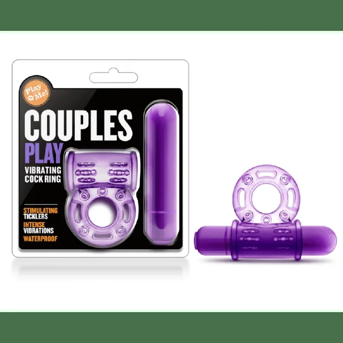 Blush Couples Play Vibrating Cock Ring