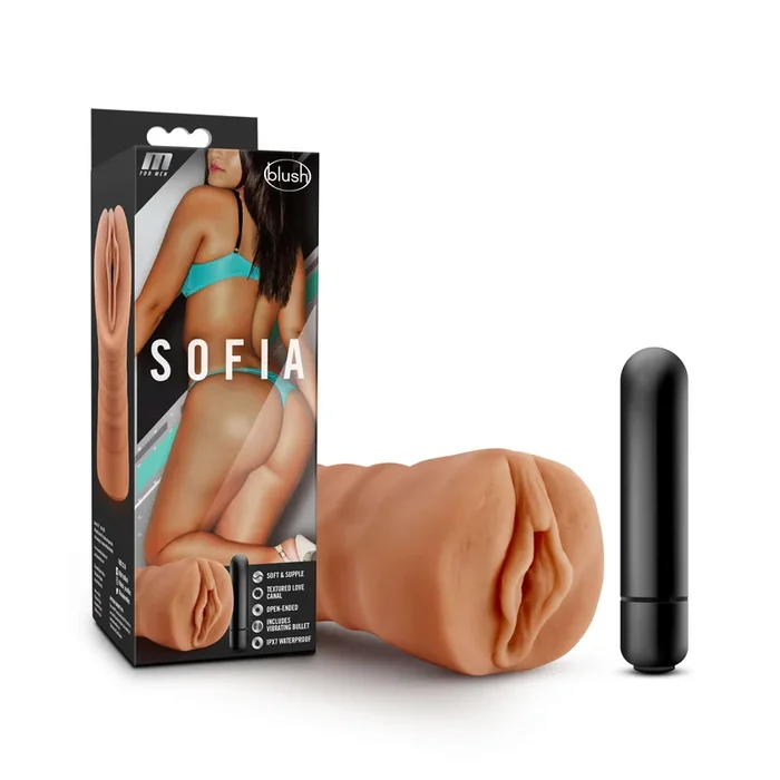 Blush M For Men Vibrating Masturbator / Stroker