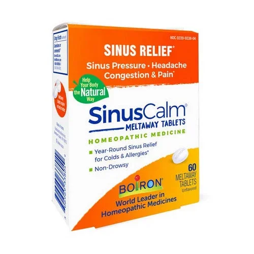 Boiron, Sinus Calm Sinus Relief, 0, 60 Tabs