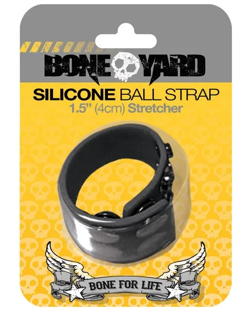 Boneyard 1.5″ Ball Strap – Black