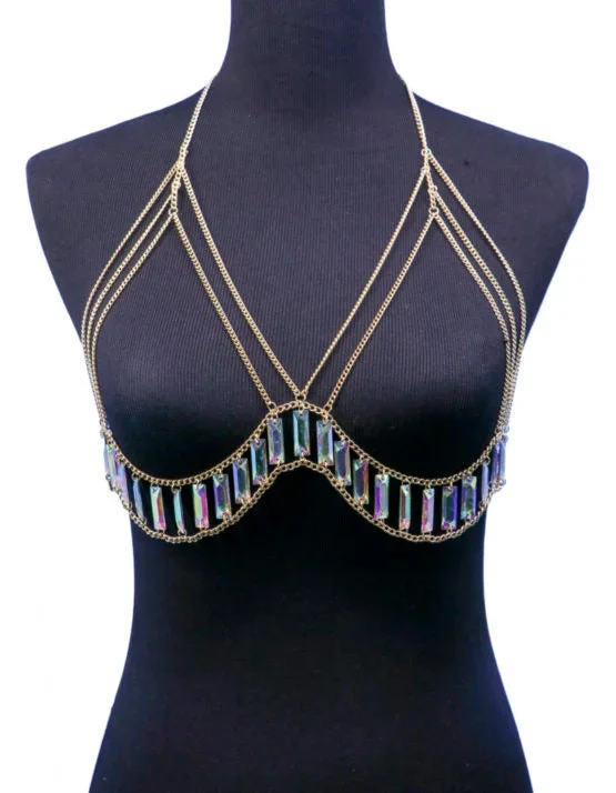 Bra chain Rhinestones