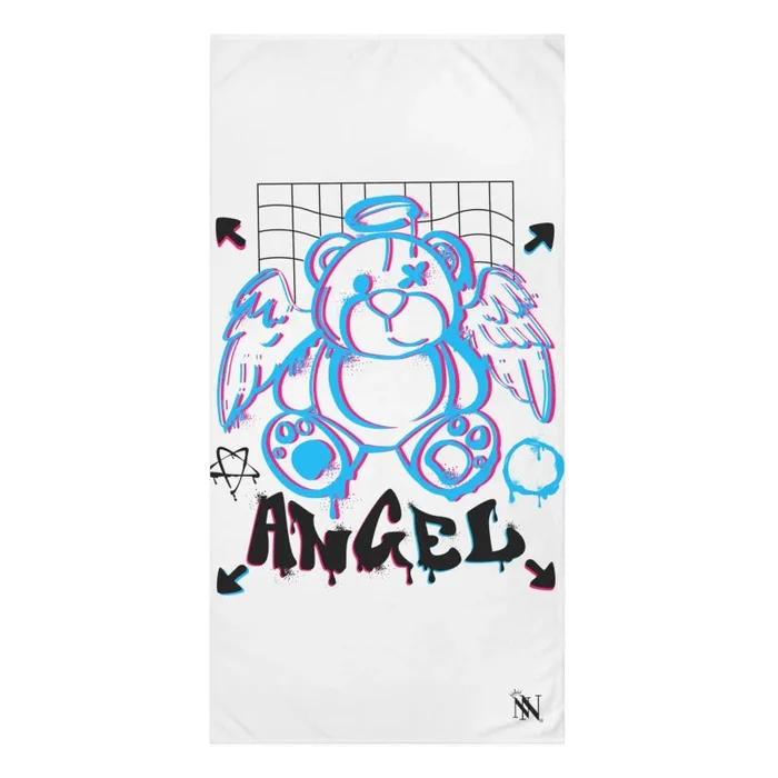 Broken Bear Angel | Mix & Match XL Fun-Flirty Lovers’ Towels
