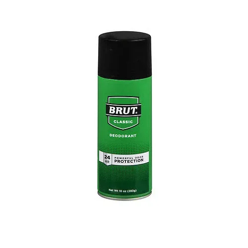 Brut, Deodorant Classic Aluminum Free, 10 Oz