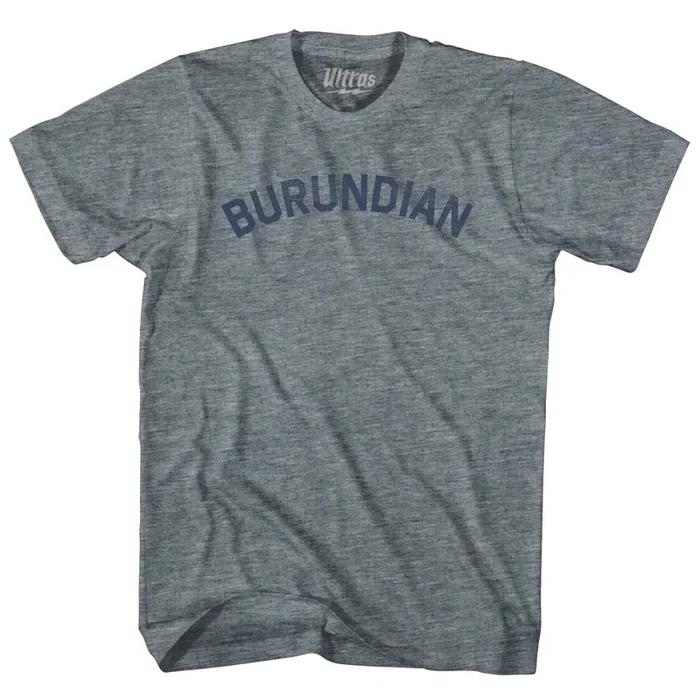Burundian Womens Tri-Blend Junior Cut T-Shirt