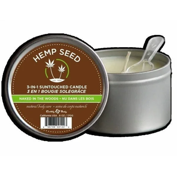 Candle 3 In 1 Naked In The Woods 6 Oz