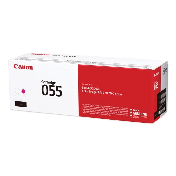 Canon® 3014C001 (055) Toner, 2,100 Page-Yield, Magenta (CNM3014C001) Each
