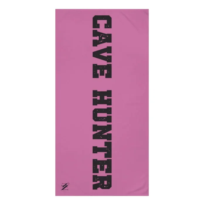Cave Hunter Pink | Mix & Match XL Fun-Flirty Lovers’ Towels