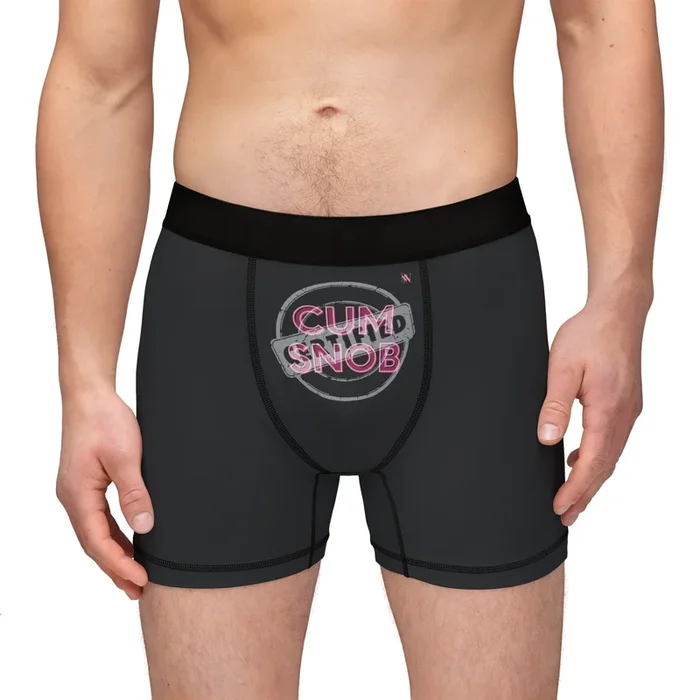 Certified: Cum Snob | Fun-Flirty Men’s Boxer Briefs | Comfortable & Stylish