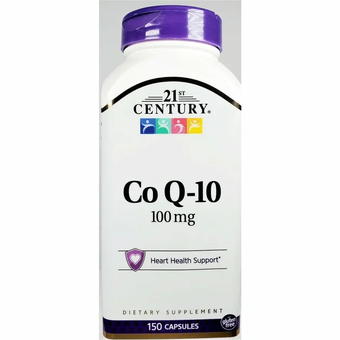 Co Q-10, 100 mg 150 Capsules by 21st Century
