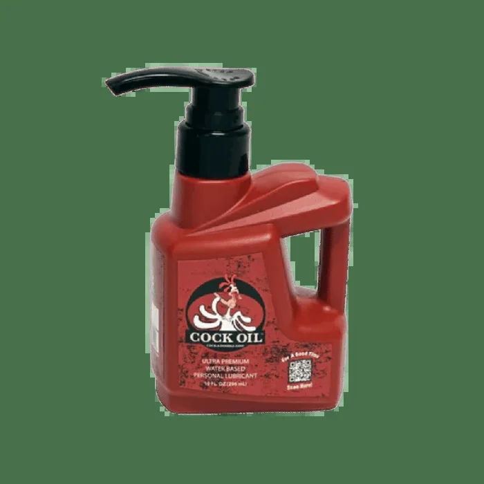 Cock Oil Water Based Premium Lubricant, 10oz
