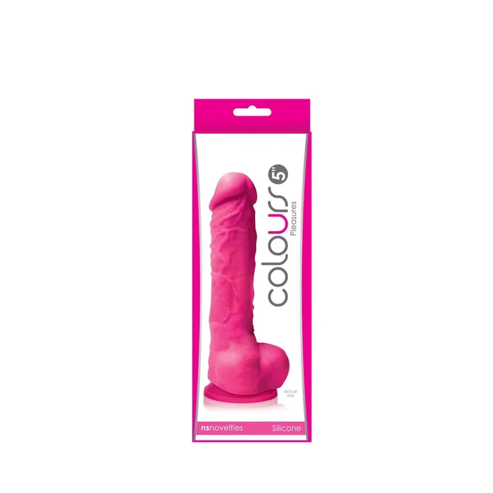 Colours Pleasures 5 inches Dildo Pink
