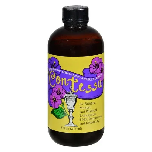 Contessa Female Tonic, Homeopathic Female Tonic A Natural Remedy, 8 Oz