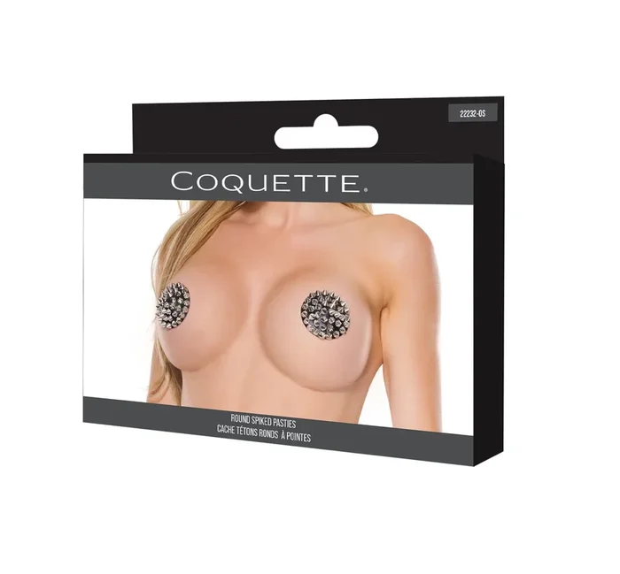 Coquette Round Spiked Pasties