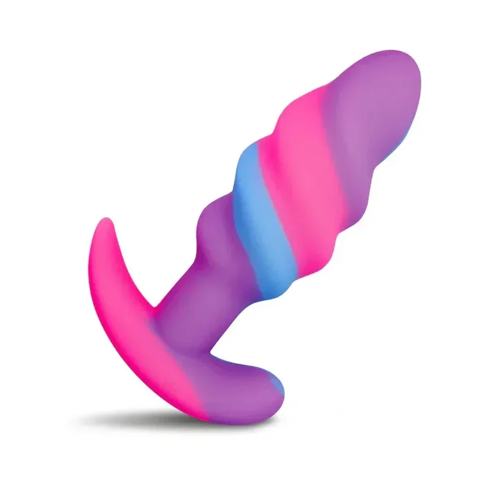Creature Cocks Unicorn Swirl Silicone Butt Plug