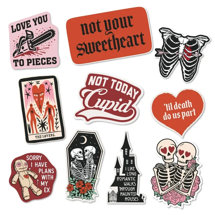Dark Valentine Stickers
