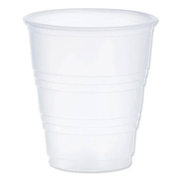 Dart® High-Impact Polystyrene Cold Cups, 5 oz, Translucent, 100 Cups/Sleeve, 25 Sleeves/Carton (DCCY5CT) Case of 2500