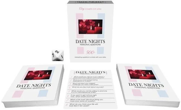 Date Nights Personal Question Game by Kheper Games – Deepen Your Connection with 500+ Intriguing Questions