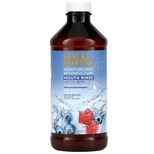 Desert Essence, Moisturizing Botanical Care Mouth Rinse, Arctic Berry 15.8 Oz