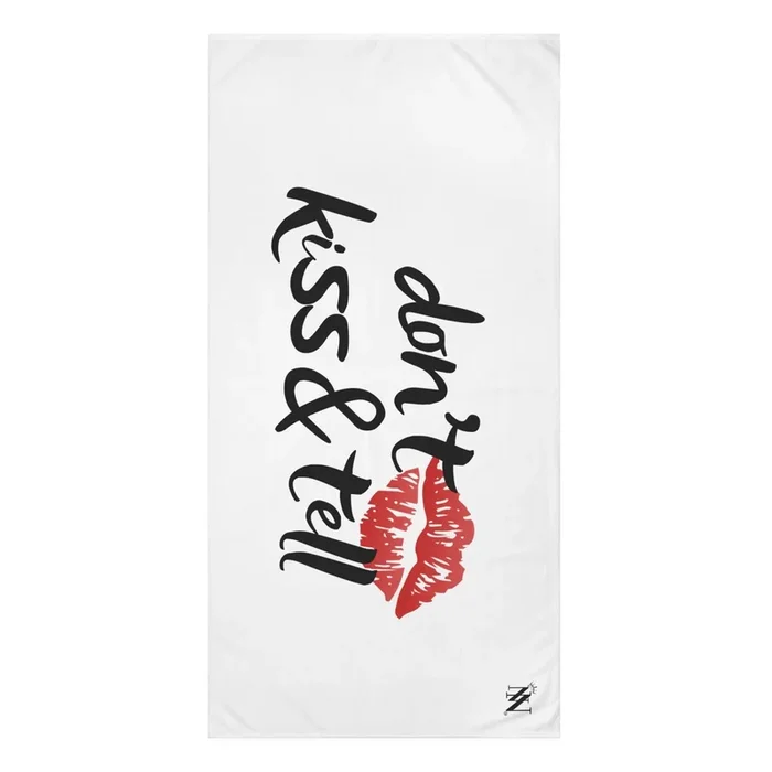 Don’t Kiss & Tell | Mix & Match Naughty XL Fun-Flirty Lovers’ Towels