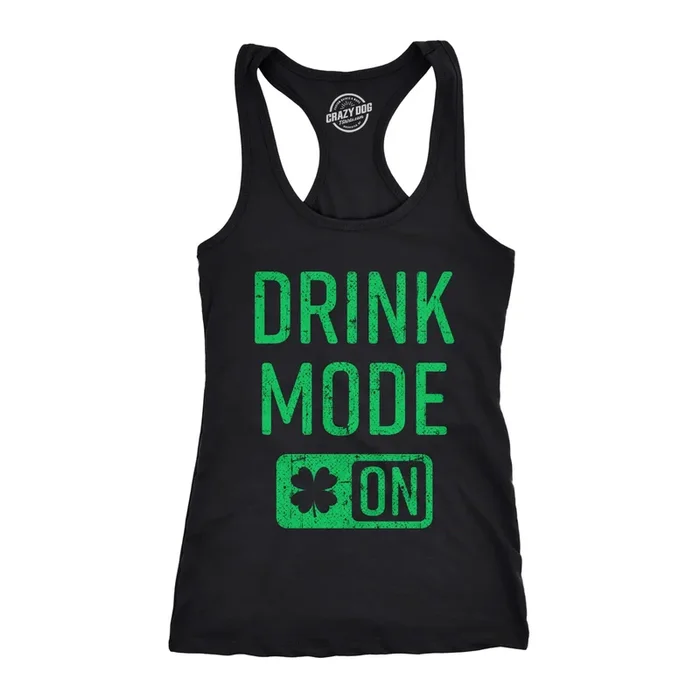 Drink Mode On Women’s Tank Top