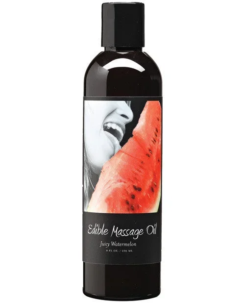 Earthly Body Edible Massage Oil 8 oz. – Watermelon