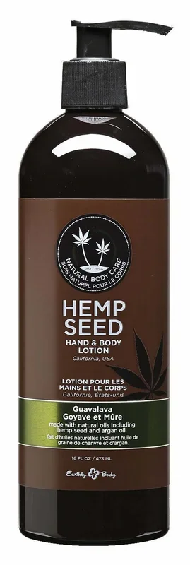 Earthly Body Hand and Body Lotion Velvet Guavalava 16 Oz