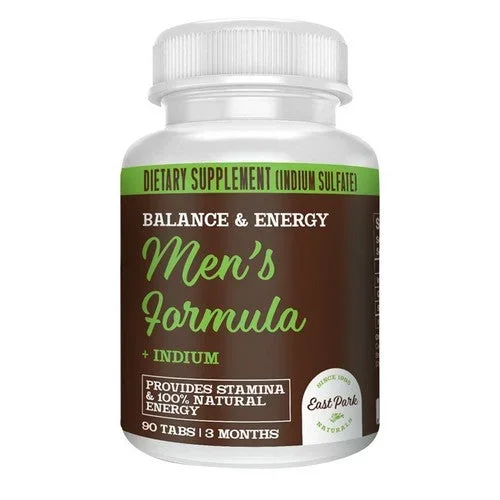 East Park Naturals, Men’s Forumula + Indium, 90 Tabs
