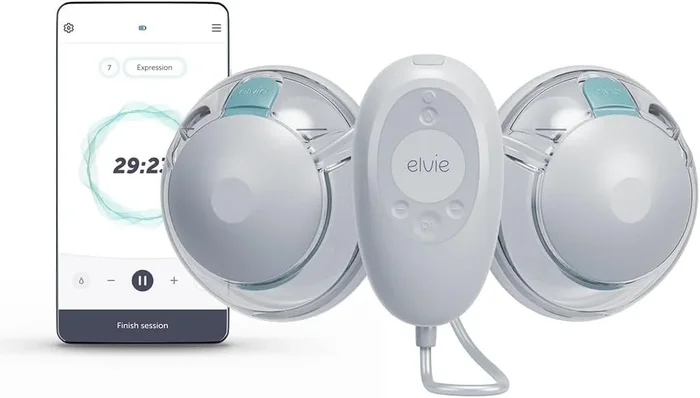 Elvie Stride 2 Hospital-Grade Suction Double Electric Breast Pump