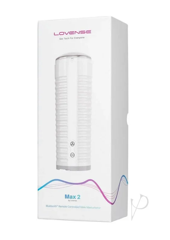 Experience Sensational Pleasure with the Lovense Max 2 with Sleeve in White