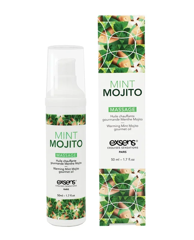 EXSENS of Paris Warming Massage Oil – Mint Mojito
