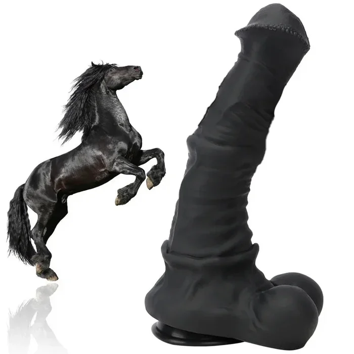Flared Horse Dildo Large Anal
