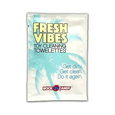 Fresh Vibes Toy Cleaning Towelettes – 100ct