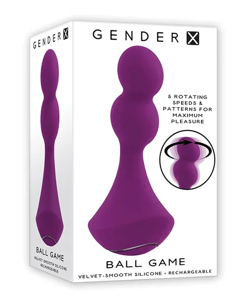 Gender X Ball Game G-Spot Vibe – Purple