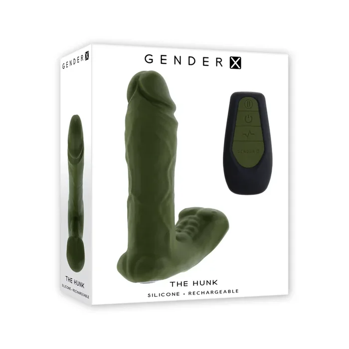 Gender X The Hunk Vibrating Dildo