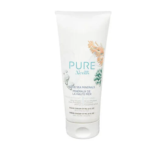 Gillette, Venus Pure Shaving Cream Deep Sea Minerals, 6 Oz